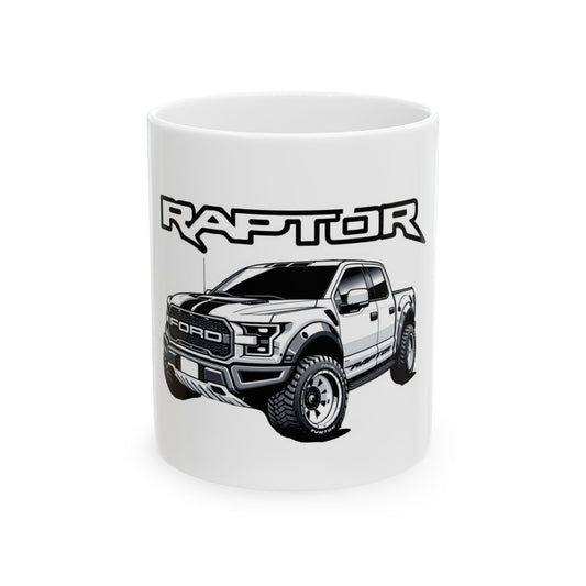 Raptor Ceramic Mug, (11oz, 15oz)