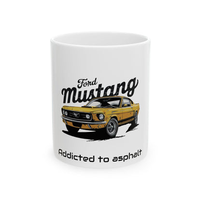 Mustang Ceramic Mug, (11oz, 15oz)